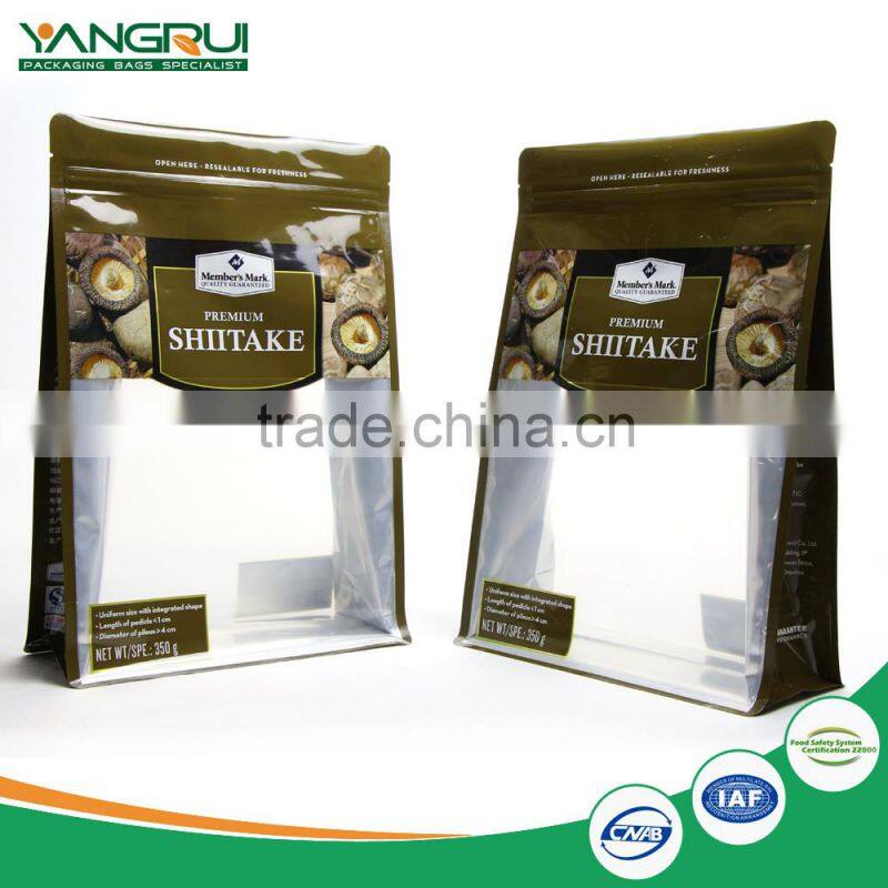 stand up pouch with zipper pet food packaging bag