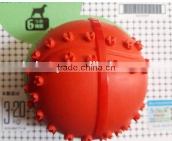 Aduck Dog Ball Everlasting Fun Ball Non-toxic Chew Toy Cleans Dog's Teeth
