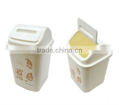 Plastic trash bin mould