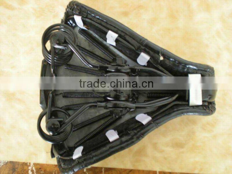 Durable imitation eather/leather bicycle saddle for 28" bicycle