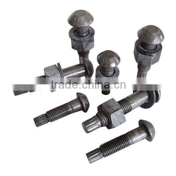 Sets of tor shear type high strength bolt hexagon nut and plain washer