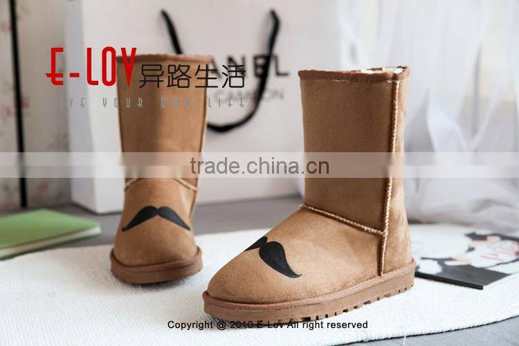 2015 hot sales and cheap hot selling high quality snow boots women