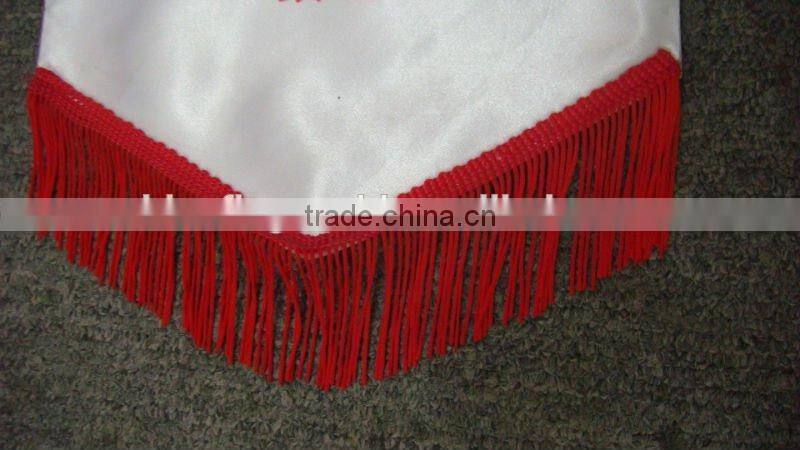 Custom gift flag satin gift flags