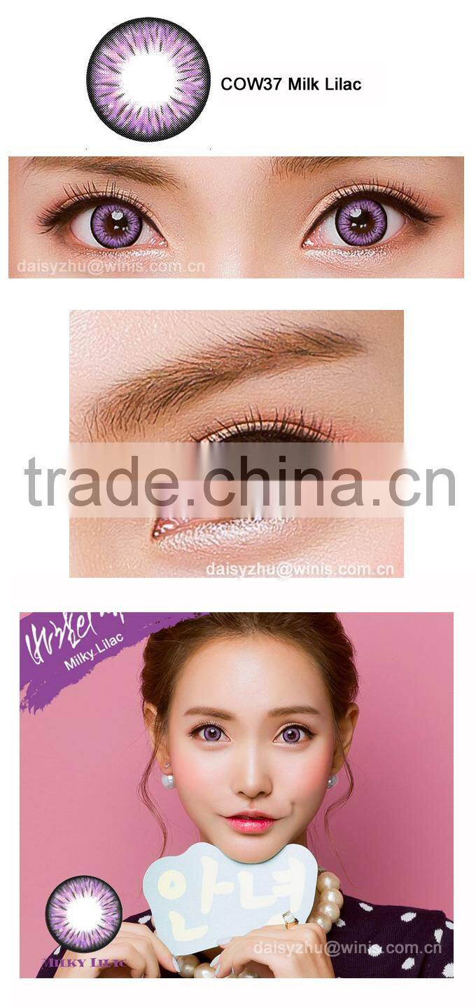 wholesale 50 colors love dolls korea cosmetic color contact lenses