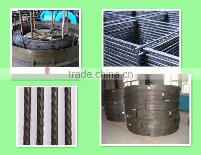 China spiral ribs steel wire for mattress