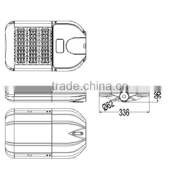 easy install Moudel tennis court outdoor led street lamp high bright from professional factory