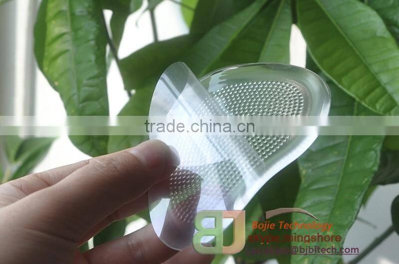 Foot Care Factory High Quality Pain Relief silicone gel insoles Forefoot Metatarsal cushion pad