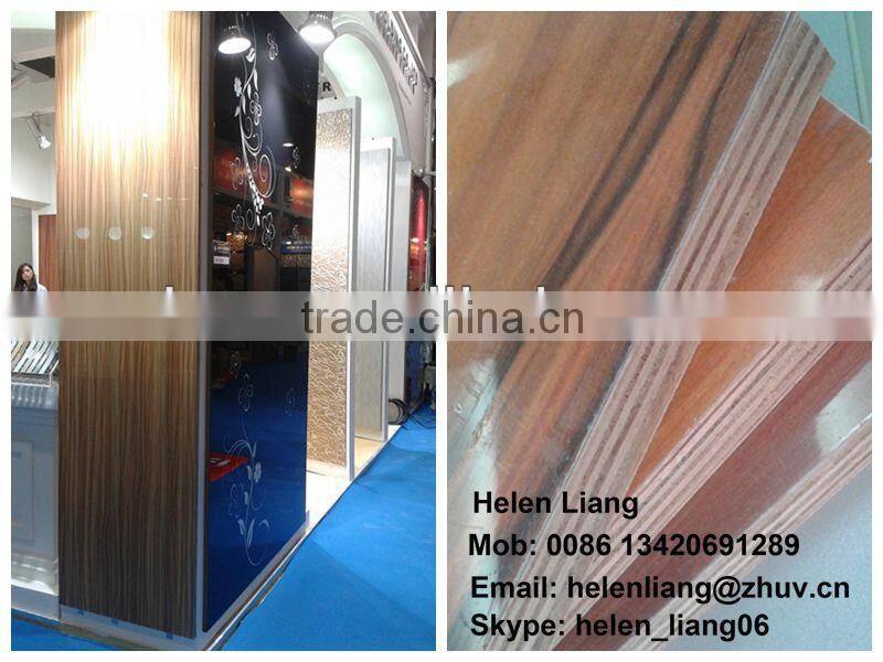 plywood glossy board with acrylic laminated