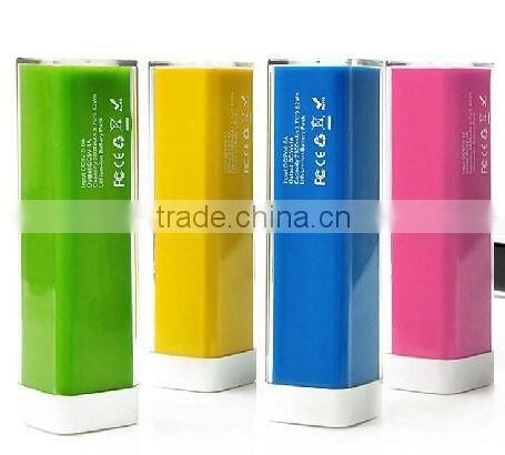Best gifts for girl lipstick power bank 3200mah for iphone/samsung/huawei/xiaomi