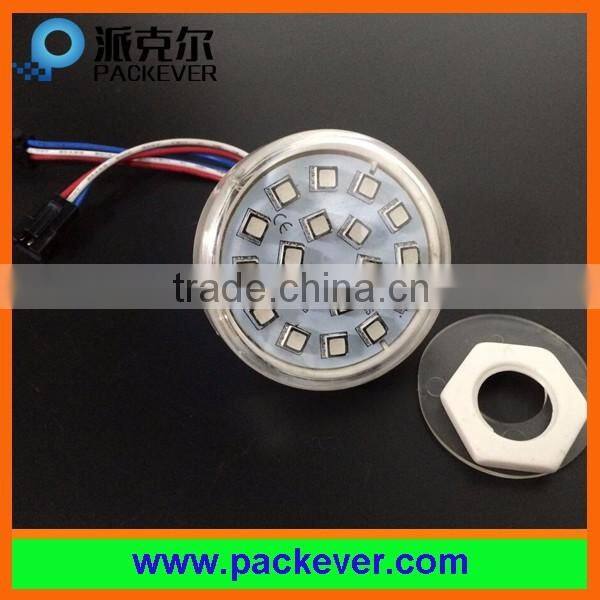 60mm 18LEDs 24V 4.32W programmable UCS2903 RGB point light