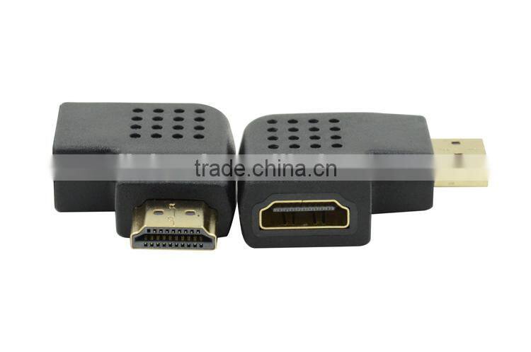 LINK-MI LM-H90 Full HD Video HDMI Male to Female Video Connector Adapter