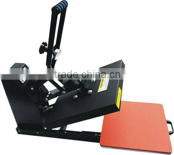 Drawer auto open heat press machine for T shirt