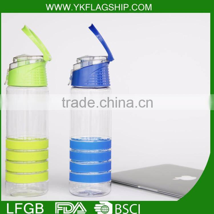 As Seen On TV product, tritan FDA freeinfuser plastic joyshaker water bottle| 2016 New Flavor Fruit Infuser Water Bottle