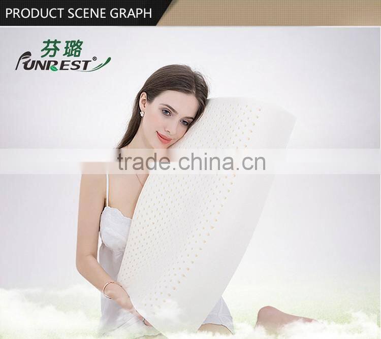 High quality latex foam contour pillow