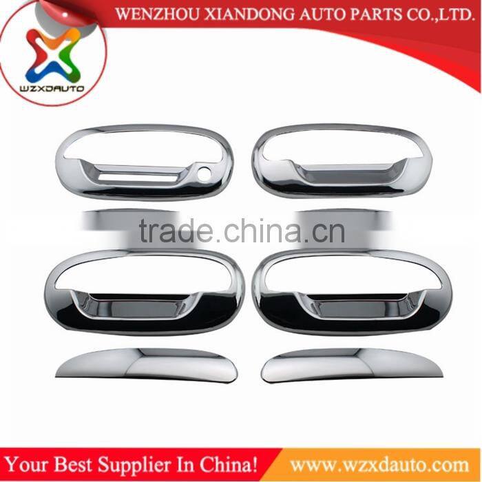 ABS Triple Chrome Plated Door Handle Cover for 2004 F150 Heritage/97-03 F150/97-02 Expedition 4 Doors 1 KEYHOLE WITH KEYPAD