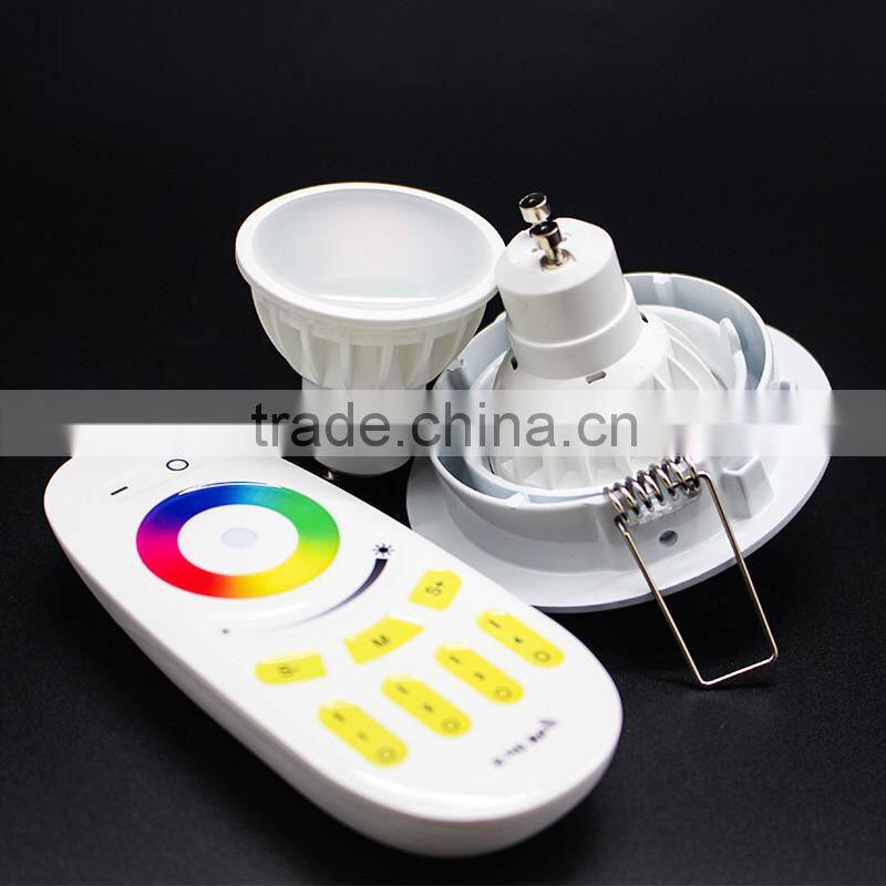 2.4G wifi 4W GU10 rgbw led Spotlight