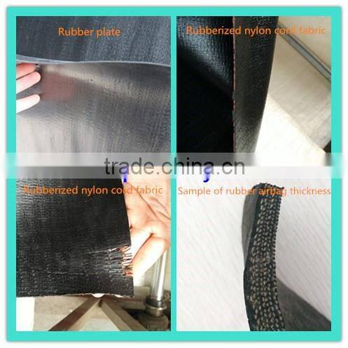 Boat inflatable rubber air bag / lift rubber airbag for ship launching
