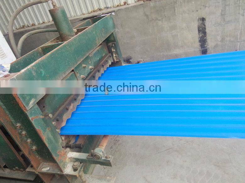 Corrugated aluminium sheet aluminium building material