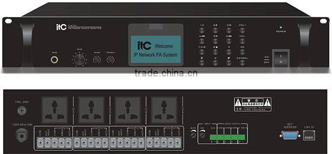 Digital IP Network Audio Adapter for ip network audio system
