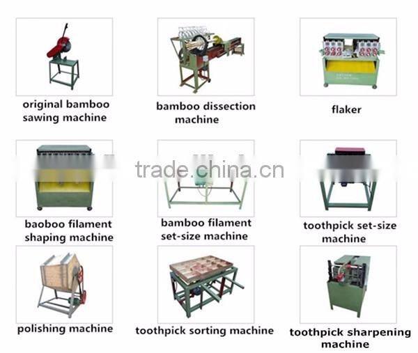 Automatic High Output Bamboo And Wood Toothpick Making Machine (skype: lindazf1)