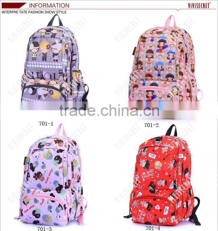 2016 lower price waterproof school bags for kid new stylish high quality backpacks made in China
