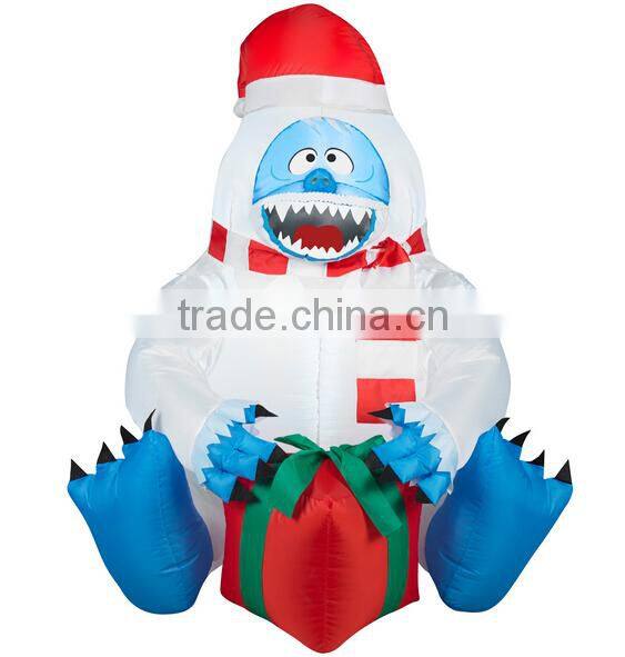 Christmas Decoration Big Inflatable Snow Monster
