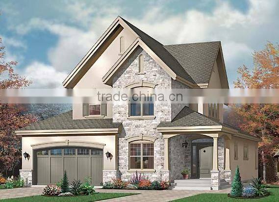 light steel structure prefabricated house/villa