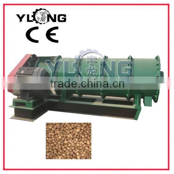 Horizontal rotary drum organic fertilizer pellet making machine factory directly supply