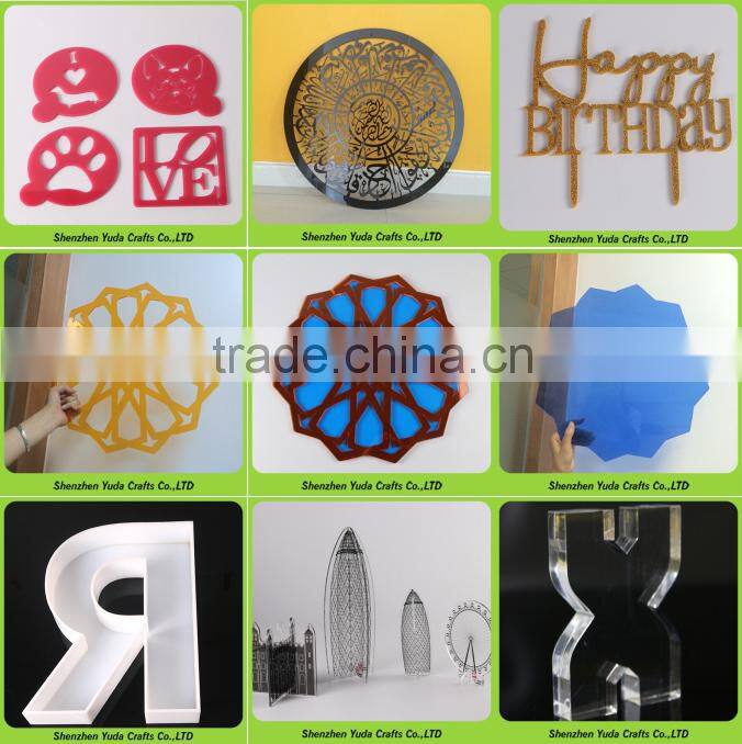 solid plexiglass English letter acrylic crystal letter signs, 3d advertising alphabet letter