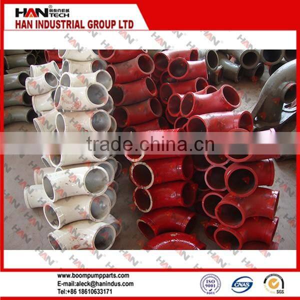 Schwing Putzmeister concrete pump elbow DN125 R275 90 deg Concrete Pump Bends