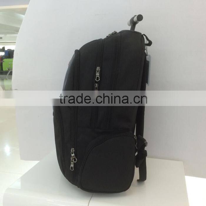 Trolley Backpack For Travel 1680D Trolley Laptop Backpack