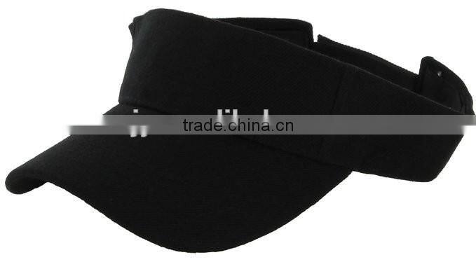 Cotton twill outdoor sport korean sunvisor hats