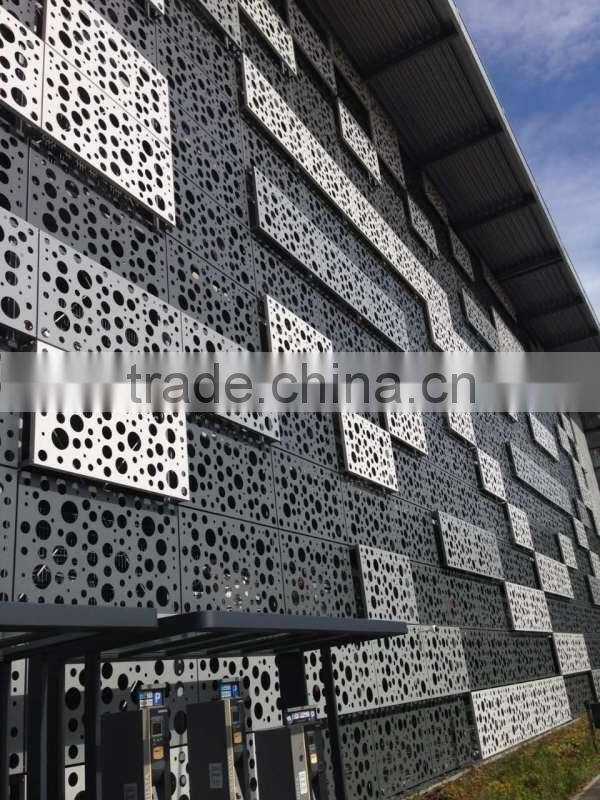 Stainless steel perforated metal sheet