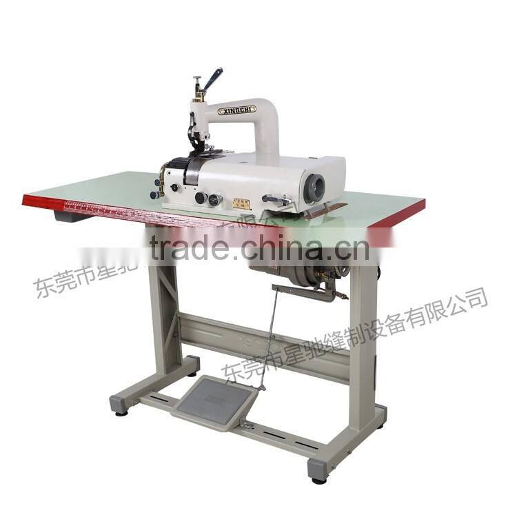 Single Double Knife Leather Skiving Machine/ Automatic Lubrication Fur Sewing Machine 801