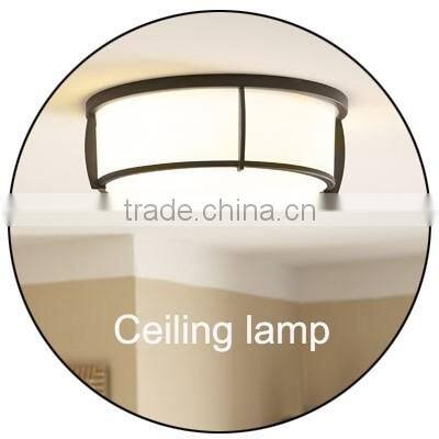 Elegant fabric egg shade cafe led economic table lamp