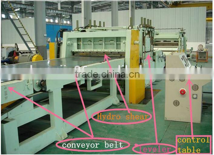 Foshan cross cutting line for aluminum steel coil