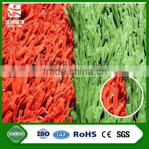 Synthetic plastic decorative track grass