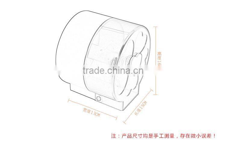 High Quality Hanging Acrylic Tissue Box For Roll Paper