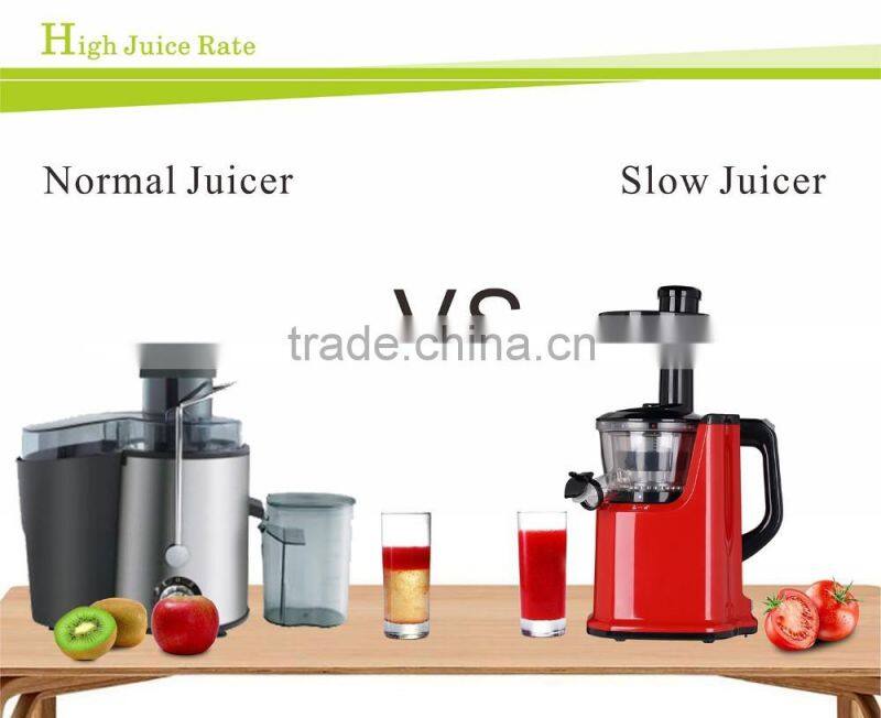 Safety protection vertical design slow juicer