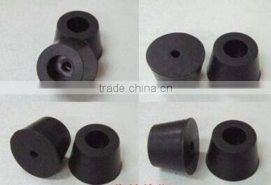 Rubber table chair furniture feet leg pads tile floor protectors rubber feet with m4 screw