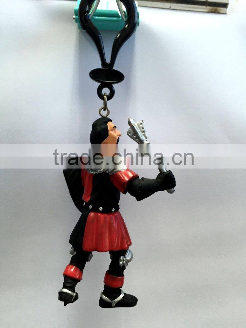 Mini Solider Vinyl Gift Toys,Plastic Custom Key Chain Toys