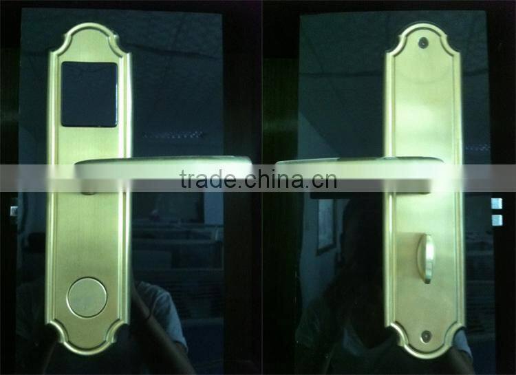 Hotel card electronic lock with screen