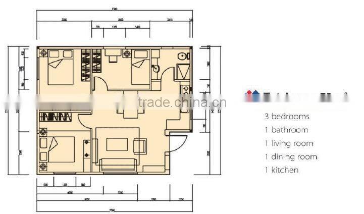 CYMB prefabricated LGS villas