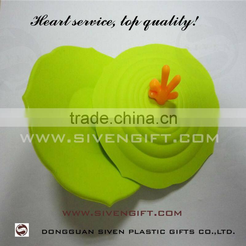 ODM design rubber plastic gift silicone bowl cover