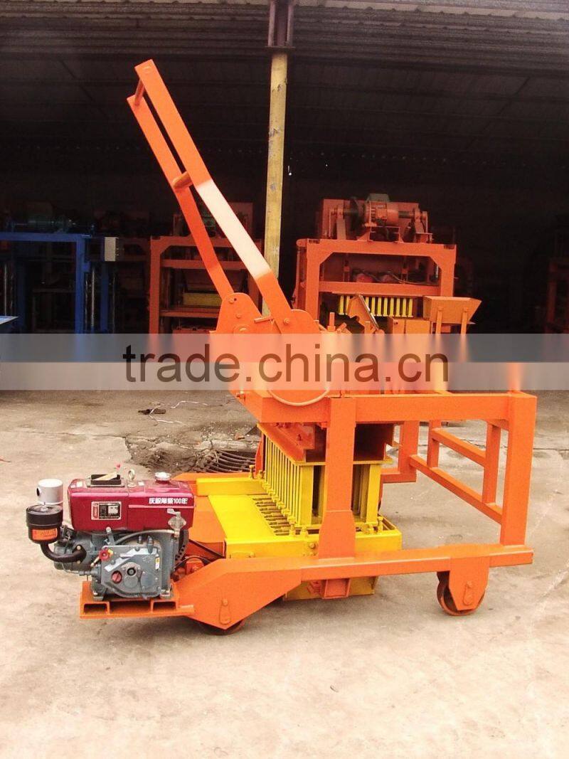 egg laying hollow block molding machine in Malaysia