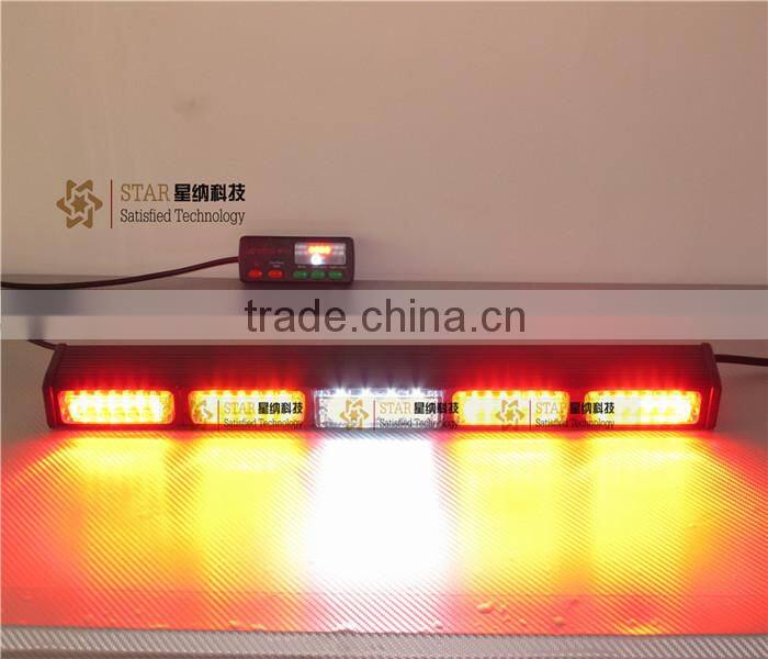 Emergency warning traffic advisor vehicle strobe light bar bule