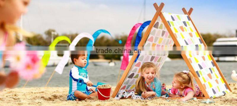 Neon bikini swimsuits for children