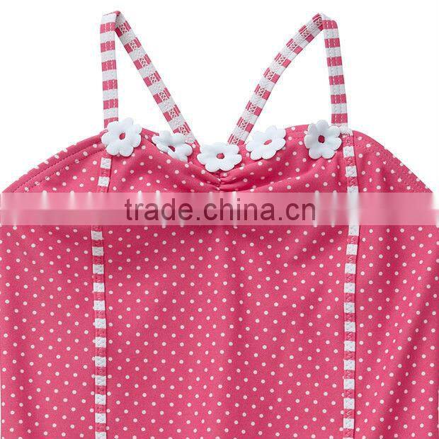 One piece beautiful girls swimwear