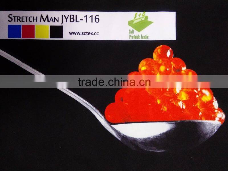 polyester stretch environmental airport backlit fabirc