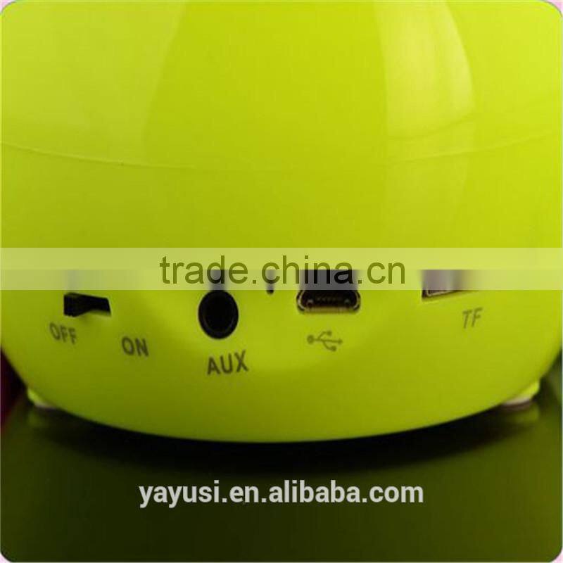New Professional Bluetooth Speaker ,Color Flush With APP control and T F Card for phone/computer